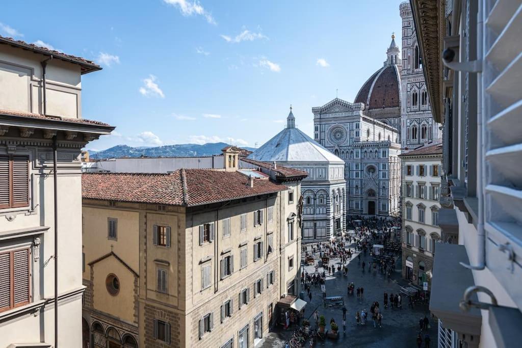 Duomo Elegante Appartamento Florenz Exterior foto