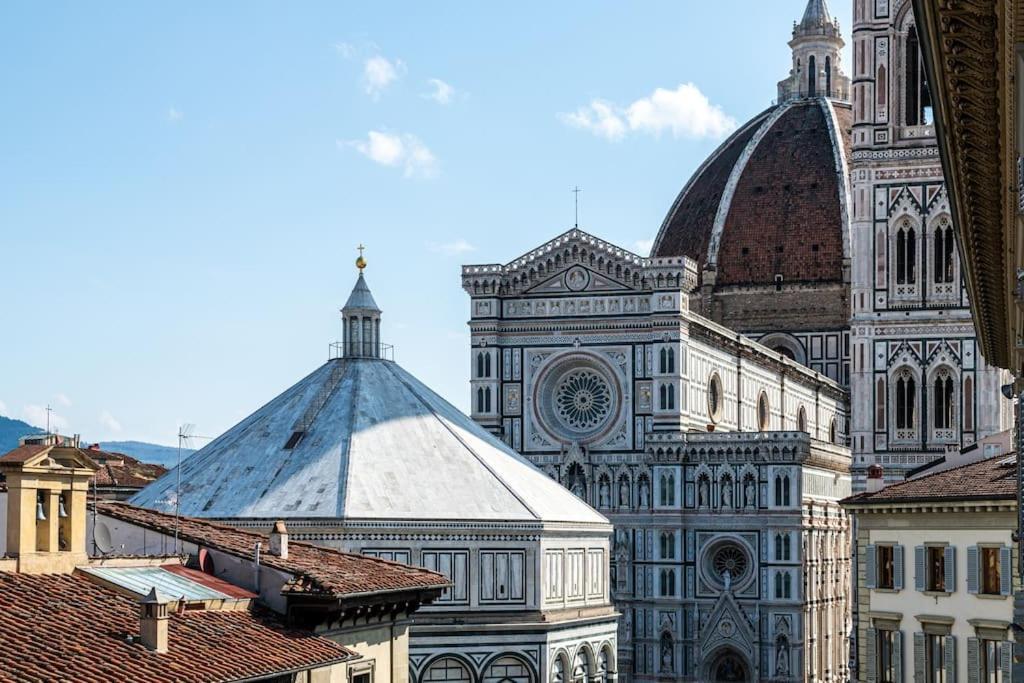 Duomo Elegante Appartamento Florenz Exterior foto